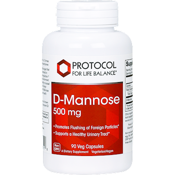 Protocol for Life Balance D-Mannose 500 mg 90 caps