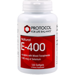 Protocol for Life Balance E-400 120 gels