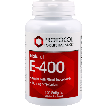 Protocol for Life Balance E-400 120 gels