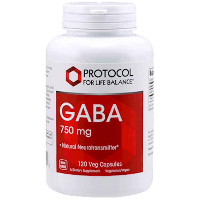 Protocol for Life Balance Gaba 750 mg 120 vegcaps