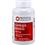 Protocol for Life Balance Ginkgo Biloba 120 mg 100 vcaps