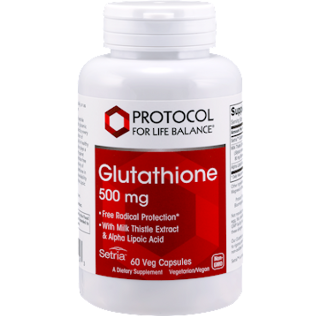Protocol for Life Balance Glutathione 500 mg 60 vcaps