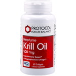 Protocol for Life Balance Krill Oil 500 mg Neptune NKO 60 gels