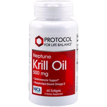 Protocol for Life Balance Krill Oil 500 mg Neptune NKO 60 gels