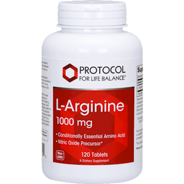 Protocol for Life Balance L-Arginine 1000mg 120 tabs