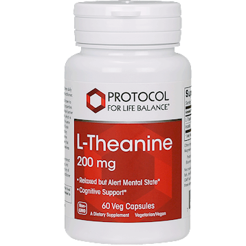 Protocol for Life Balance L-Theanine 200 mg 60 vcaps