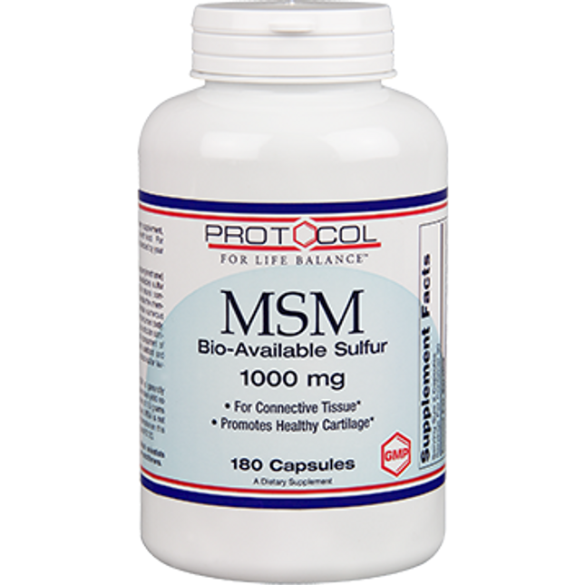 Protocol for Life Balance MSM 1000 mg 180 caps
