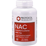 Protocol for Life Balance NAC 1,000mg 120 tabs