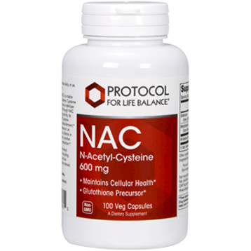 Protocol for Life Balance NAC 600 mg 100 caps