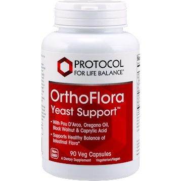 Protocol for Life Balance OrthoFlora Yeast Support 90 vcaps