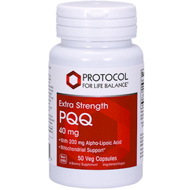 Protocol for Life Balance PQQ 40mg Extra Strength 50 vegcaps