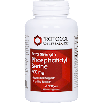 Protocol for Life Balance Phosphatidyl Serine 300 mg 50 softgels
