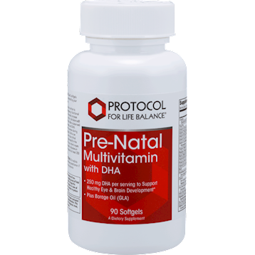 Protocol for Life Balance Pre-Natal Multivitamin with DHA 90 Gels