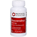 Protocol for Life Balance Resveratrol 200 mg 60 vcaps