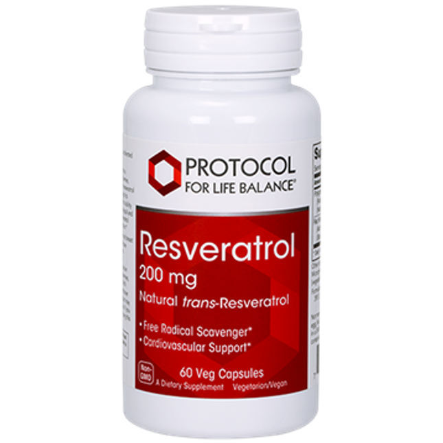 Protocol for Life Balance Resveratrol 200 mg 60 vcaps