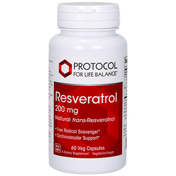 Protocol for Life Balance Resveratrol 200 mg 60 vcaps