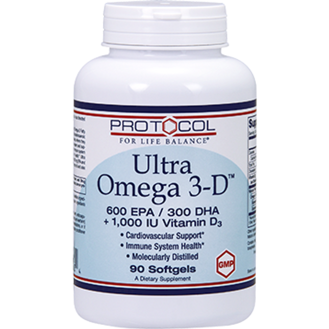 Protocol for Life Balance Ultra Omega 3-D 90 softgels