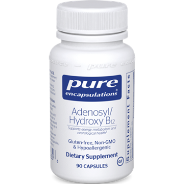 Pure Encapsulations Adenosyl/Hydroxy B12 90 caps