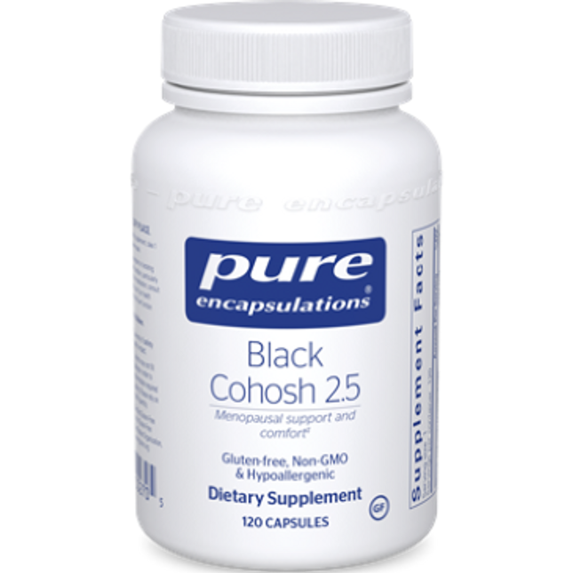 Pure Encapsulations Black Cohosh 2.5 250 mg 120 vcaps