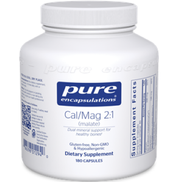 Pure Encapsulations Cal/Mag (malate) 2:1 180 vcaps