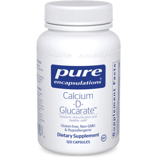 Pure Encapsulations Calcium-d-Glucarate 500 mg 120 vcaps