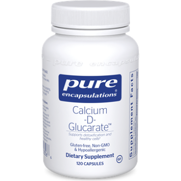 Pure Encapsulations Calcium-d-Glucarate 500 mg 120 vcaps