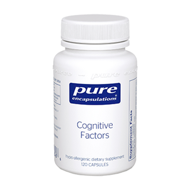 Pure Encapsulations Cognitive Factors 120 vcaps