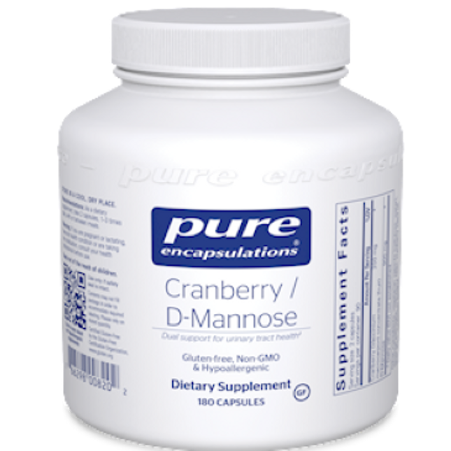 Pure Encapsulations Cranberry/d-Mannose 180 vcaps