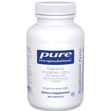 Pure Encapsulations Digestive Enzymes Ultra with HCl 90 caps
