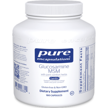 Pure Encapsulations Glucosamine MSM w/Joint Comfort 180vcaps