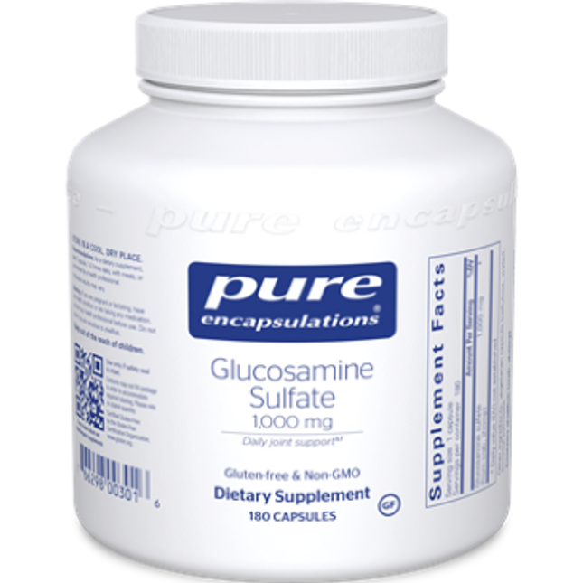 Pure Encapsulations Glucosamine Sulfate 1000 mg 180 vcaps