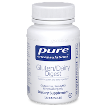 Pure Encapsulations Gluten/Dairy Digest 120 caps