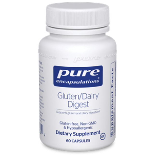 Pure Encapsulations Gluten/Dairy Digest 60 vcaps