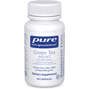 Pure Encapsulations Green Tea extract (decaffenatd) 60 vcaps
