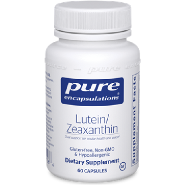 Pure Encapsulations Lutein/Zeaxanthin 60 vcaps