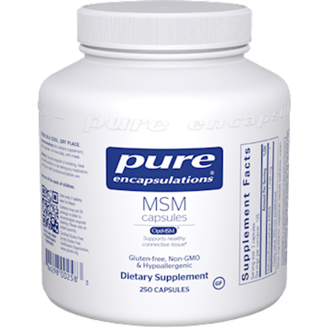 Pure Encapsulations MSM 850 mg 250 vcaps