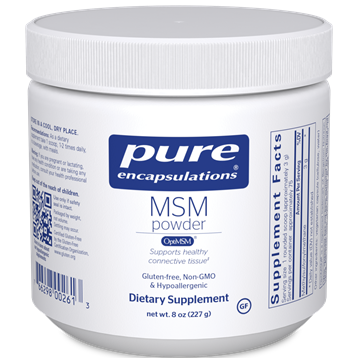 Pure Encapsulations MSM Powder 227 gms