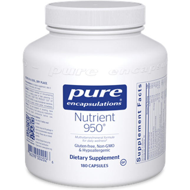 Pure Encapsulations Nutrient 950 180 vcaps