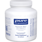 Pure Encapsulations Nutrient 950 with Vitamin K 180 vcaps