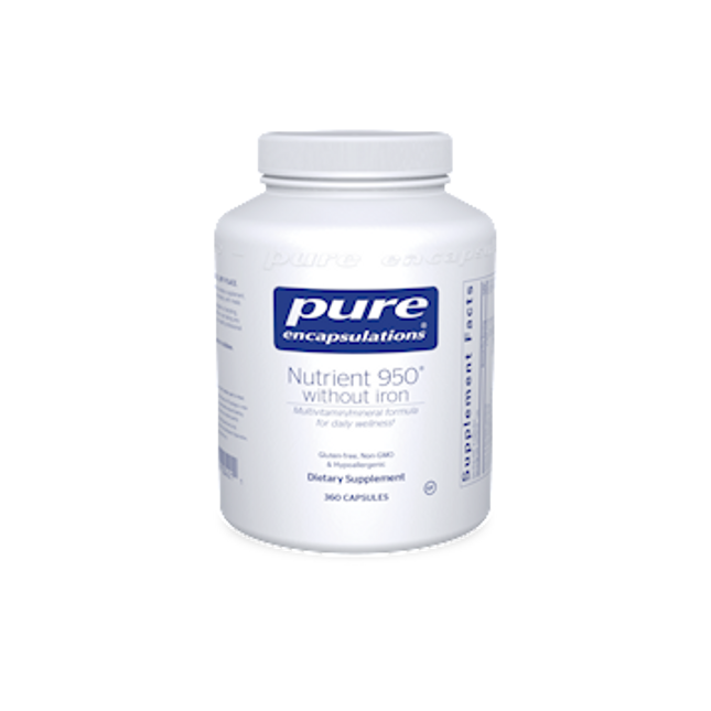 Pure Encapsulations Nutrient 950 w/o Iron 360 vcaps