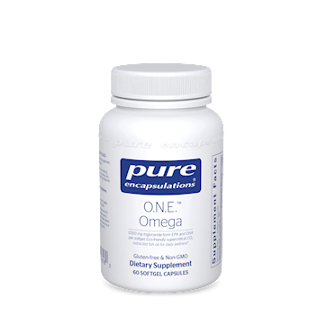Pure Encapsulations ONE Omega 60 softgels