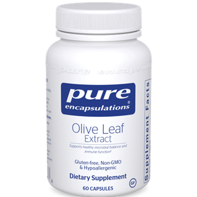 Pure Encapsulations Olive Leaf extract 500 mg 60 vcaps