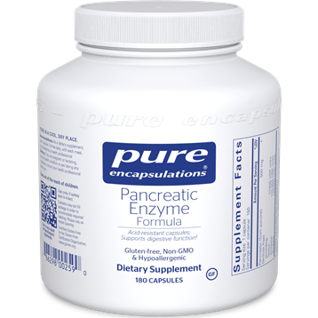 Pure Encapsulations Pancreatic Enzyme Formula 180 vcaps