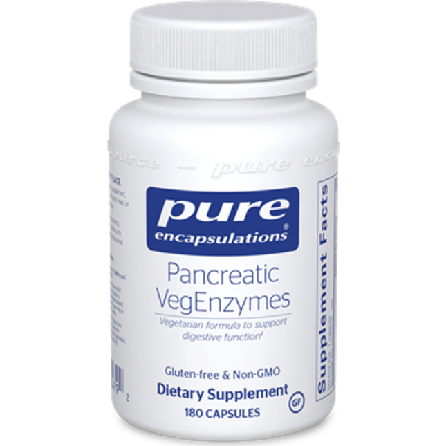 Pure Encapsulations Pancreatic VegEnzymes 180 vcaps