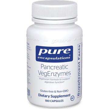 Pure Encapsulations Pancreatic VegEnzymes 180 vcaps