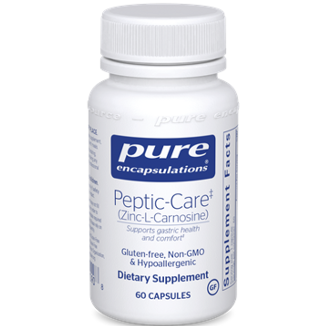 Pure Encapsulations Peptic-Care (Zinc-L-Carnosine) 60 vcaps