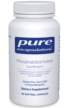 Pure Encapsulations Phosphatidylcholine 90 softgels