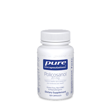 Pure Encapsulations Policosanol 20 mg 120 vegcaps