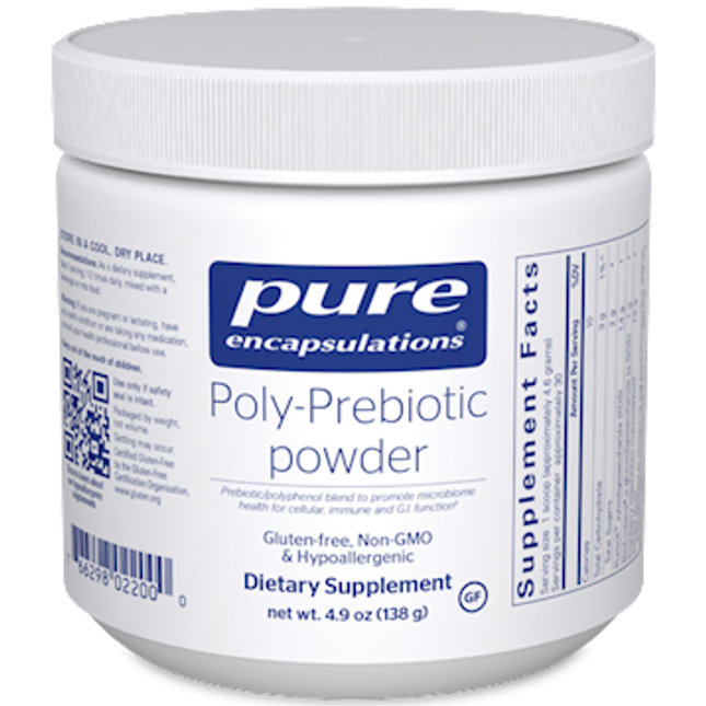Pure Encapsulations Poly-Prebiotic powder 30 servings