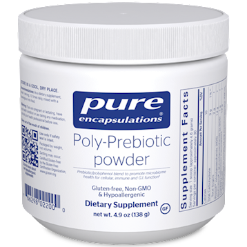 Pure Encapsulations Poly-Prebiotic powder 30 servings
